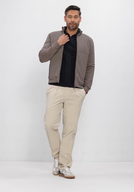 GENTILUOMO Jack JACKET MATERIAL MIX en marron - large