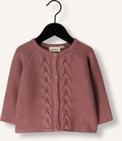 Roze LIL' ATELIER Vest NBFDORA LOOSE KNIT CARD Roze LIL' ATELIER Vest NBFDORA LOOSE KNIT CARD - medium