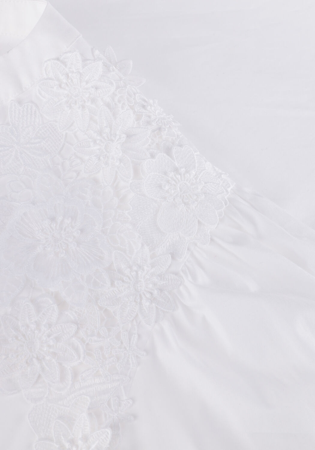 Witte TWINSET MILANO  WOVEN BLOUSE - large