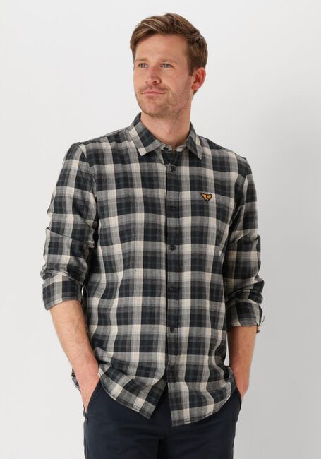 PME LEGEND LONG SLEEVE SHIRT TWILL YARNDYED CHECK Chemises en gris - large