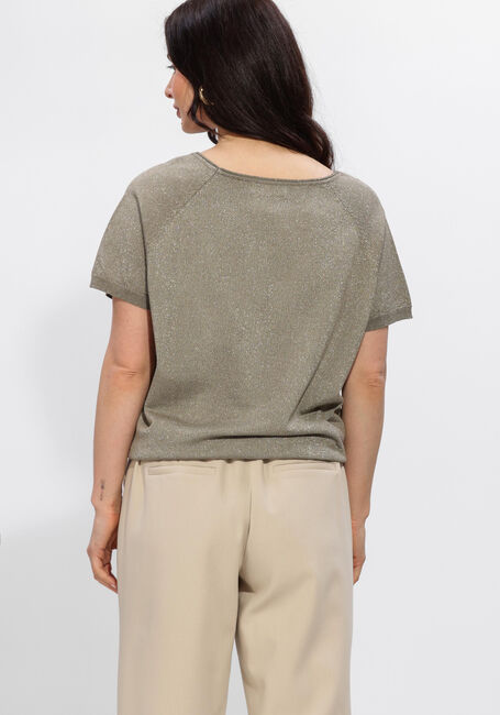 NUKUS Haut ANITA TOP LUREX en bronze - large