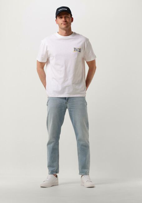 Witte TOMMY JEANS T-shirt TJM REG FLOWER POWER TEE Witte TOMMY JEANS T-shirt TJM REG FLOWER POWER TEE - large