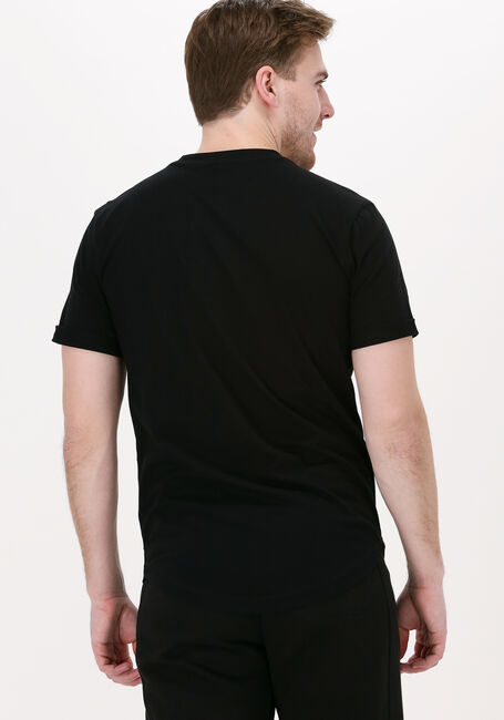 CALVIN KLEIN T-shirt BADGE TURN UP SLEEVE en noir - large