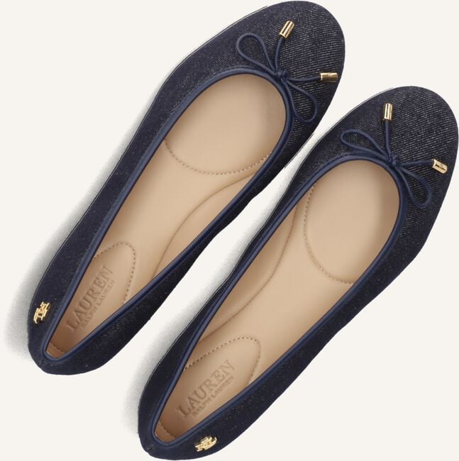 Blauwe LAUREN RALPH LAUREN Ballerina's JAYNA FLATS BALLET Blauwe LAUREN RALPH LAUREN Ballerina's JAYNA FLATS BALLET - large