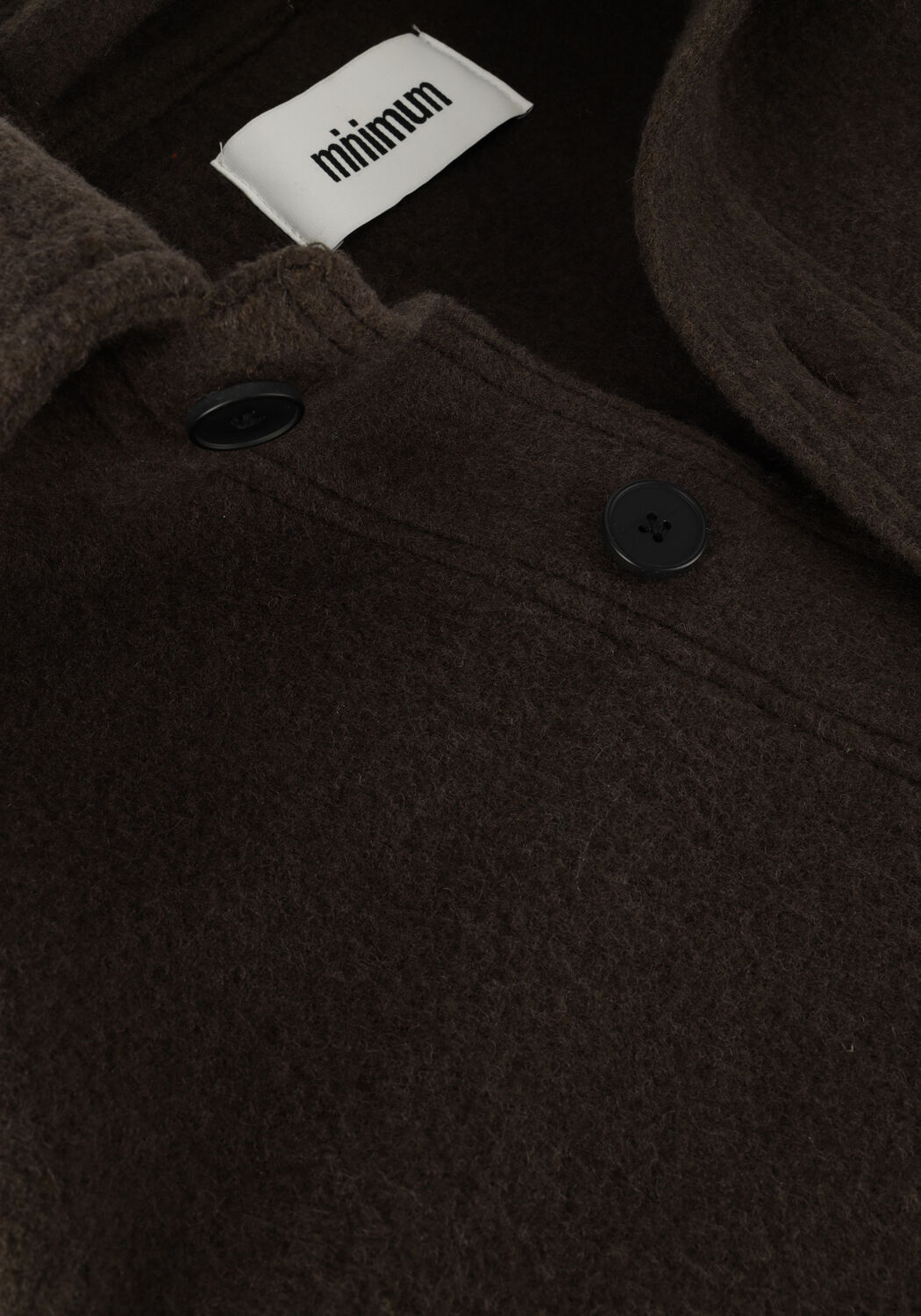 MINIMUM Surchemise SERTO en marron - large