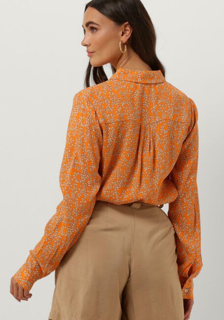 MODSTRÖM CORINNA MD PRINT SHIRT Blouses en orange - large