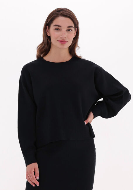 GESTUZ Pull TALLIGZ SHORT PULLOVER 5938 en noir - large