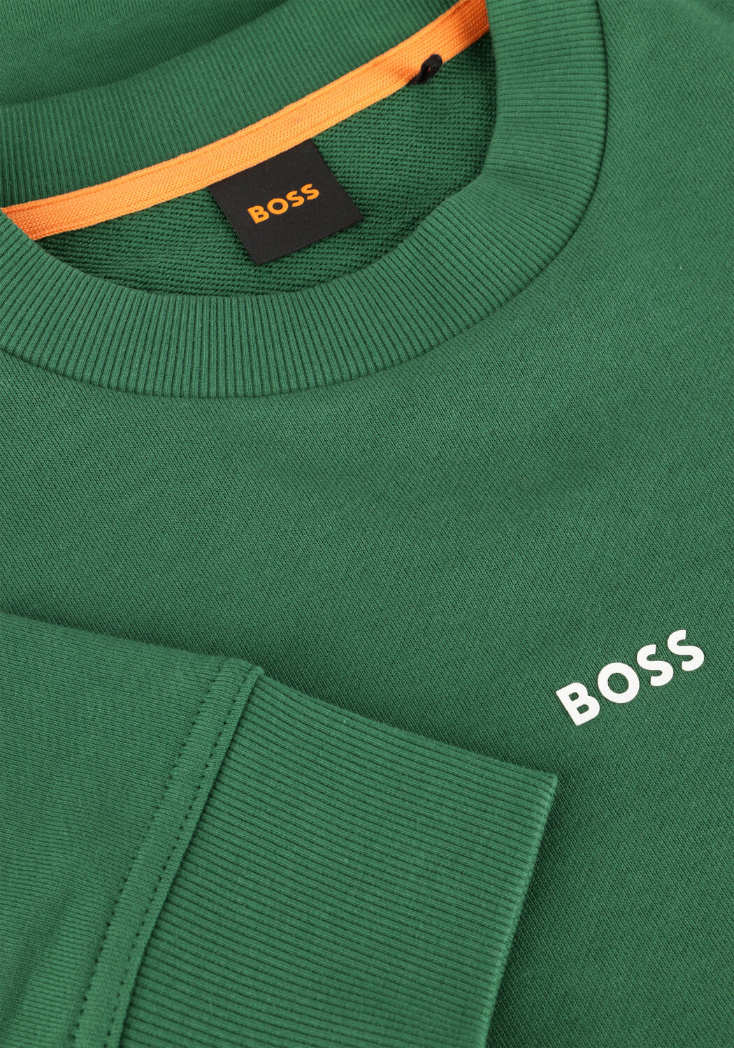 Groene BOSS ORANGE Sweater WESMALLCREW 10244192 01 - large