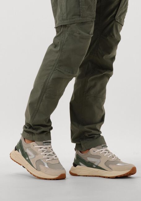 Beige HUB Sneakers GRID-M - large