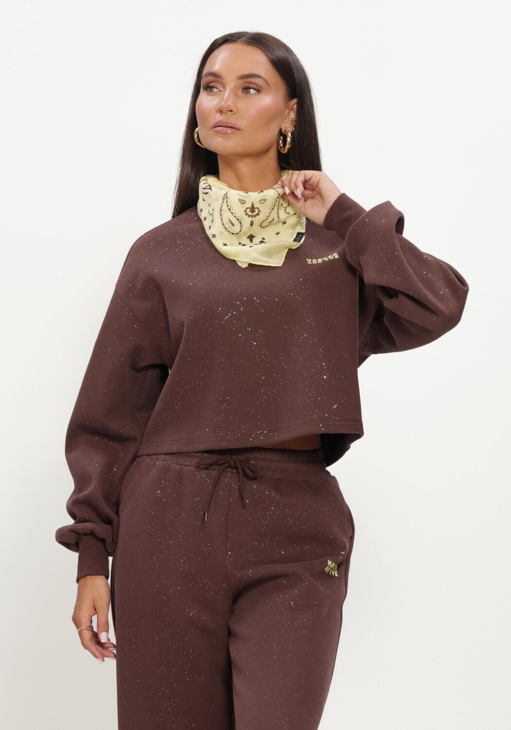 HARPER & YVE Chandail DARCY-SW en marron - large