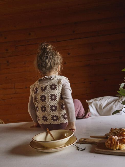 Beige LIL' ATELIER Spencer NMFOLINO SL LOOSE KNIT LIL Beige LIL' ATELIER Spencer NMFOLINO SL LOOSE KNIT LIL - large