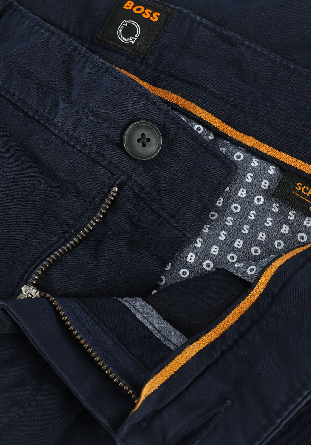 BOSS Chino SCHINO SLIM D Bleu fonce Omoda