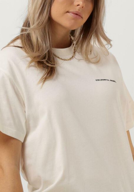 Witte COLOURFUL REBEL T-shirt SOL DER SUR BROXY TEE - large