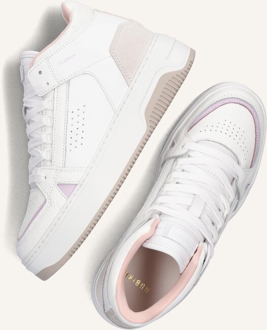 Witte NUBIKK Sneakers BASKET MID DAMES Witte NUBIKK Sneakers BASKET MID DAMES - large