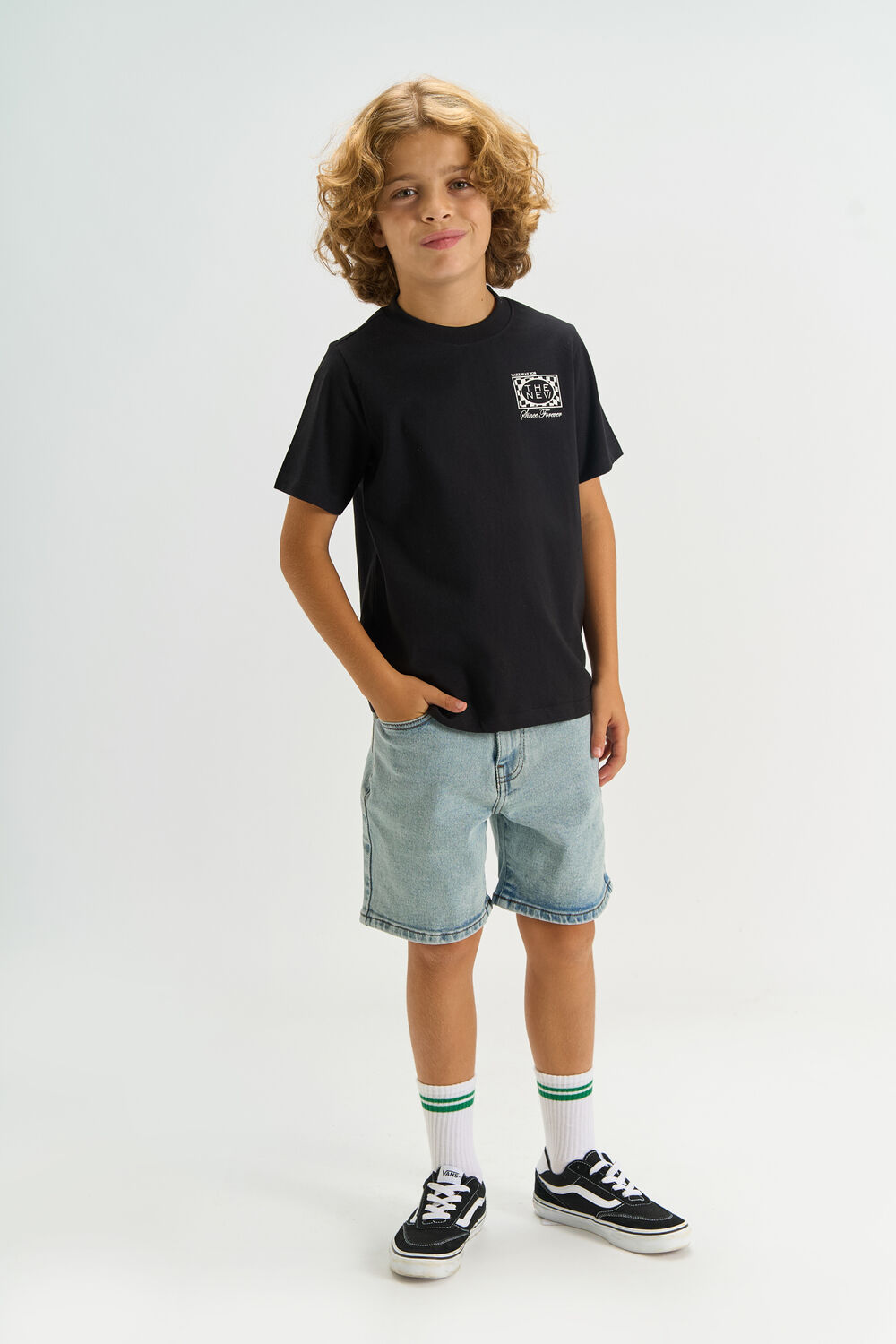THE NEW TNJOSH Jeans en bleu - large