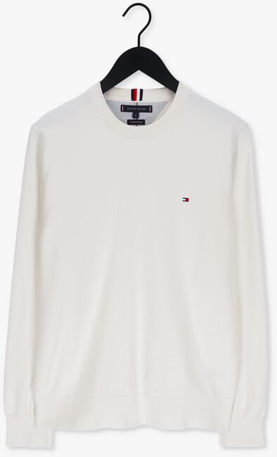 TOMMY HILFIGER Pull 1985 CREW NECK SWEATER Blanc - large