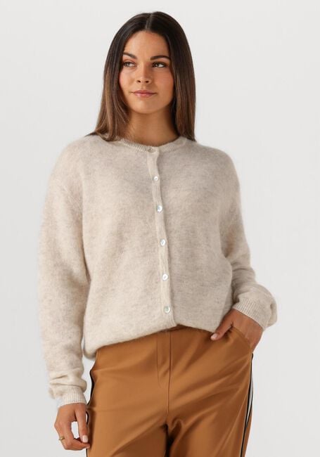 Creme STUDIO ANNELOES Trui BIBI MOHAIR CARDIGAN - large