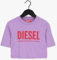 DIESEL T-shirt TRECROWLOGO en violet