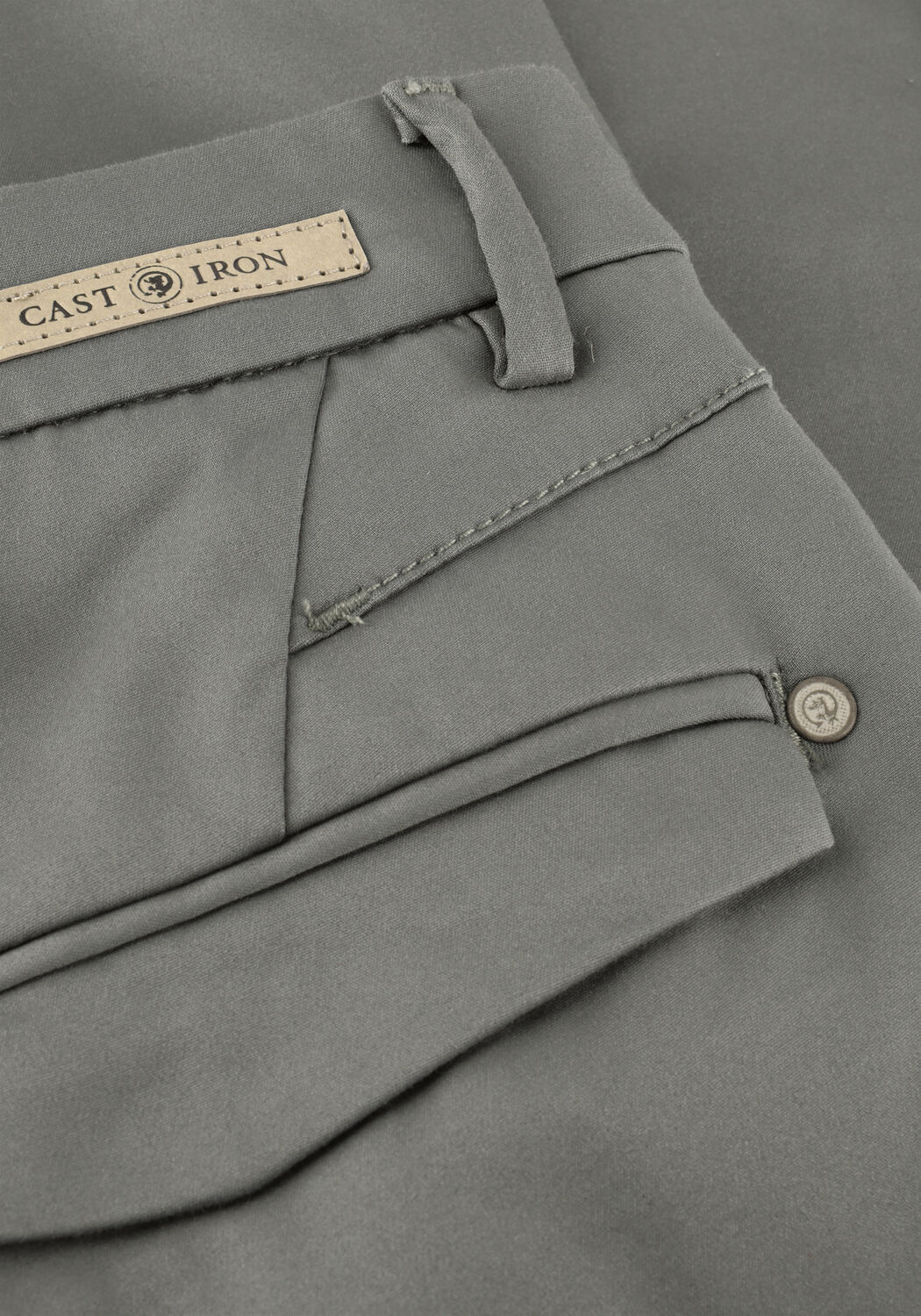 CAST IRON Chino RISER CHINO - SLIM en gris - large