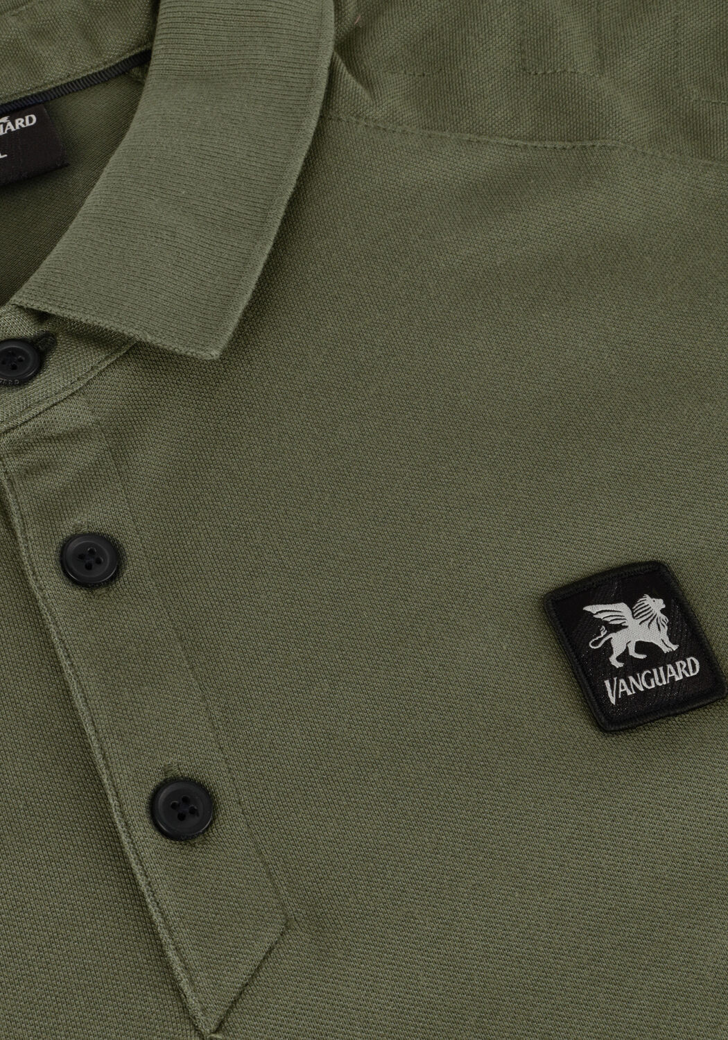 VANGUARD Polo SHORT SLEEVE POLO PIQUE en vert - large