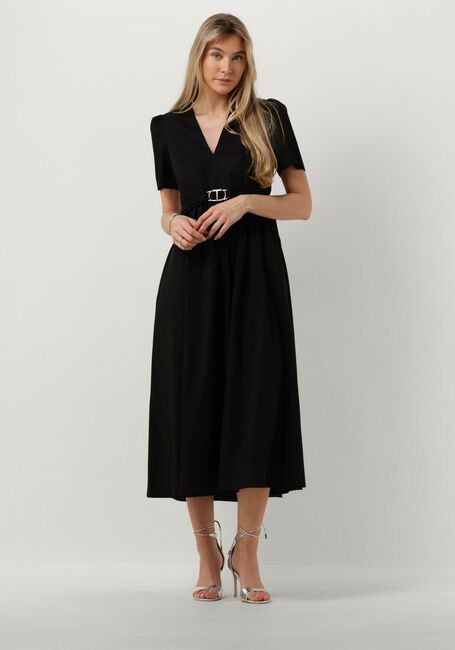 TWINSET MILANO Robe midi WOVEN DRESS en noir - large
