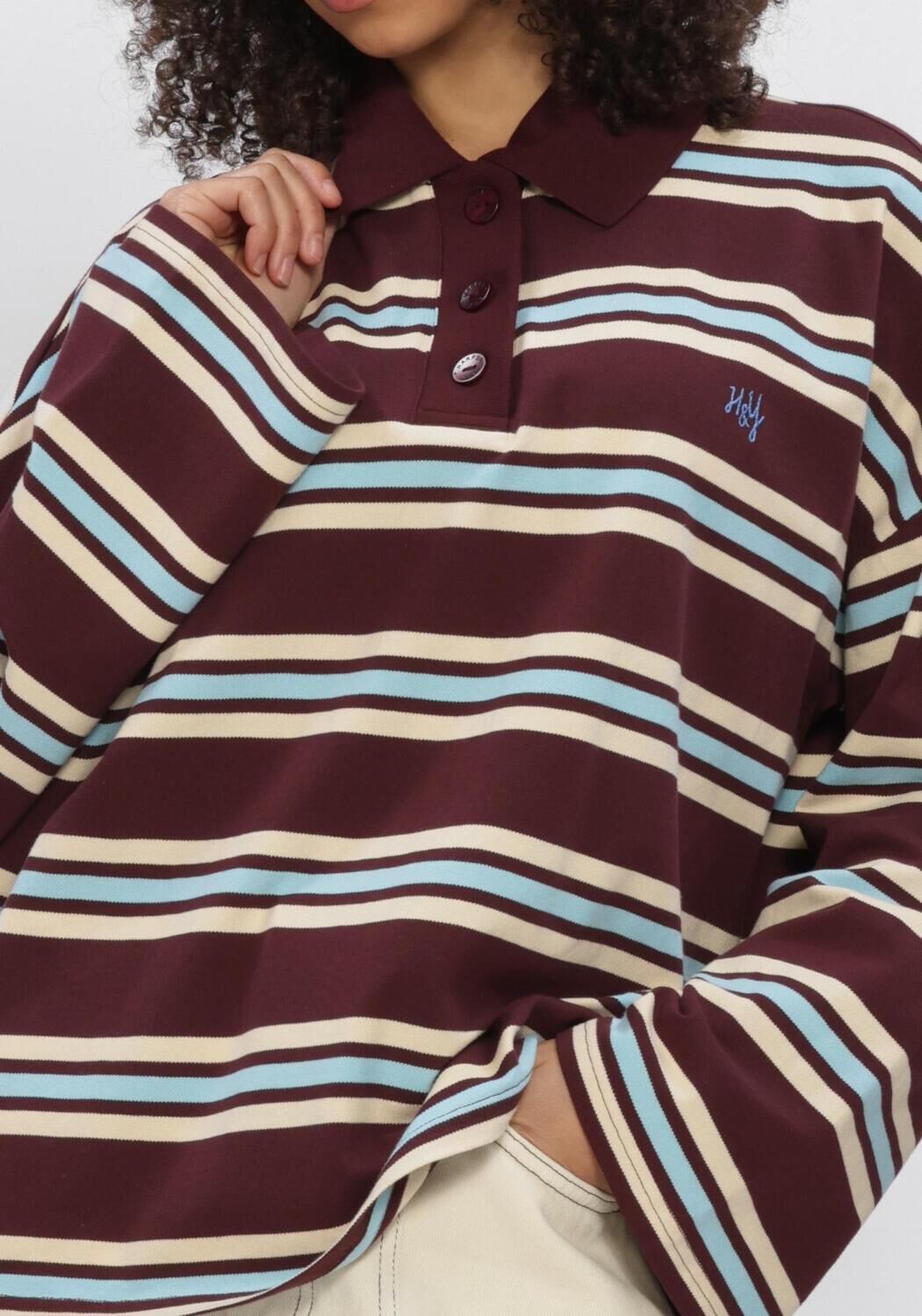 HARPER & YVE Polo POLLIE-JU Bordeaux - large