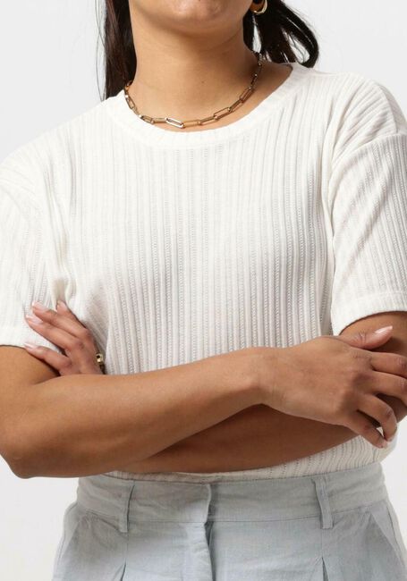 Gebroken wit MSCH COPENHAGEN T-shirt MSCHDILARA SS TEE - large