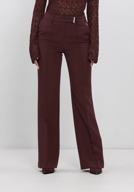 AAIKO Pantalon &eacute;vas&eacute; CHANTALLE RPES 345 Bordeaux - large