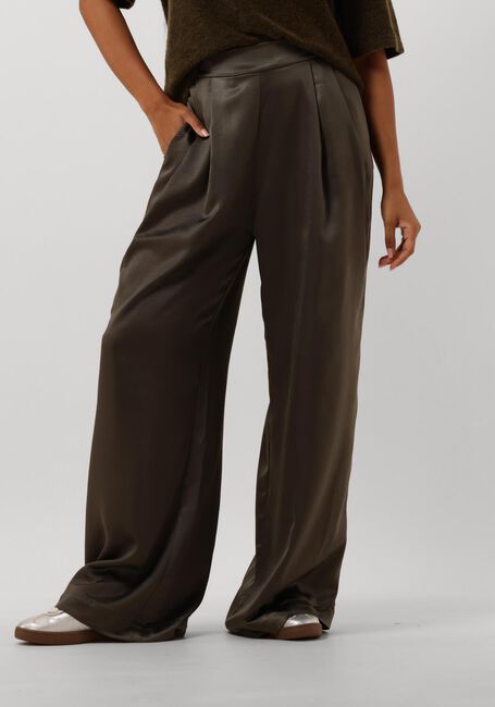 KNIT-TED Pantalon large DEYNE Olive - large