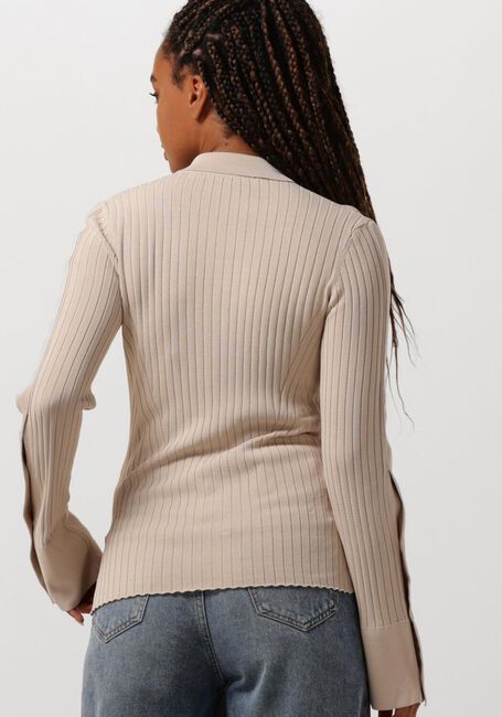 SECOND FEMALE Pull JAKARTA KNIT COLLAR Sable - large