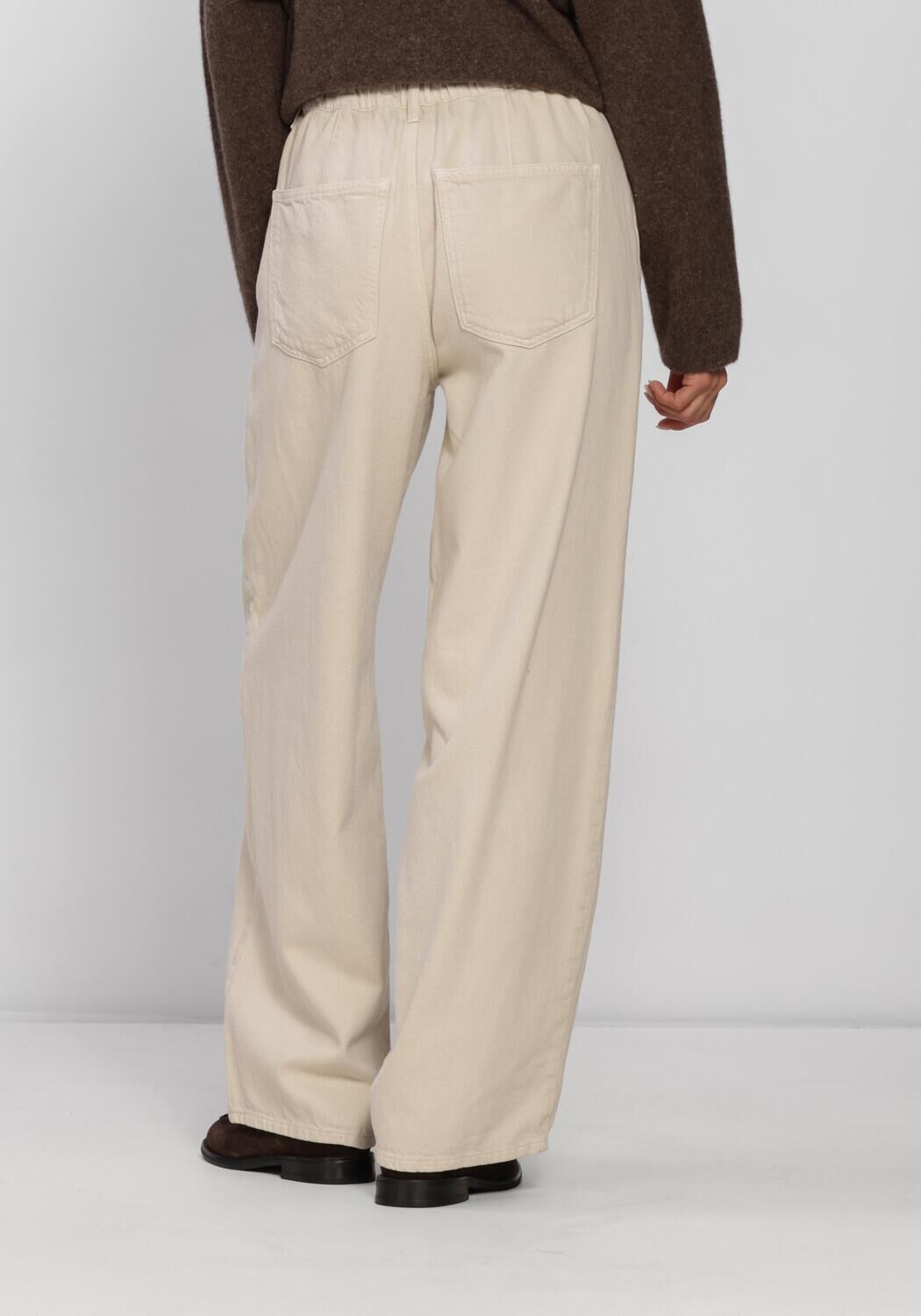 Zand KNIT-TED Broeken/jumpsuits CHARLY PANTS - large