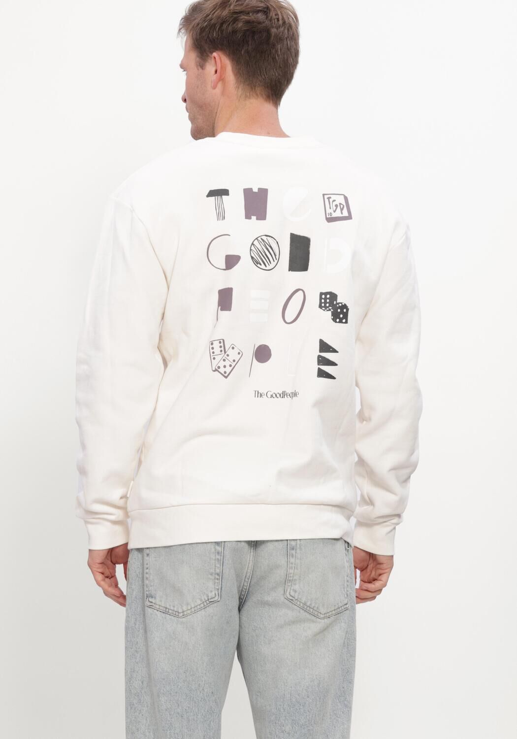 THE GOODPEOPLE Chandail LAX Blanc - large