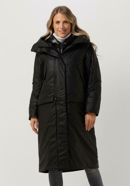Zwarte KRAKATAU Gewatteerde jas QW387 - large