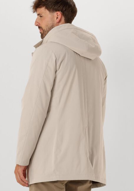 Beige PROFUOMO Mantel RAINCOAT LONG MAGNET - large