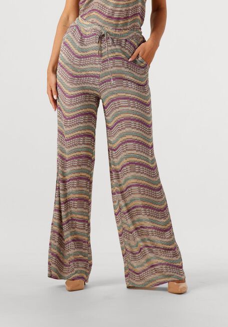 SUMMUM Pantalon large WIDE LEG PANT MULTICOLOUR SPARKLY WAVE en multicolore - large