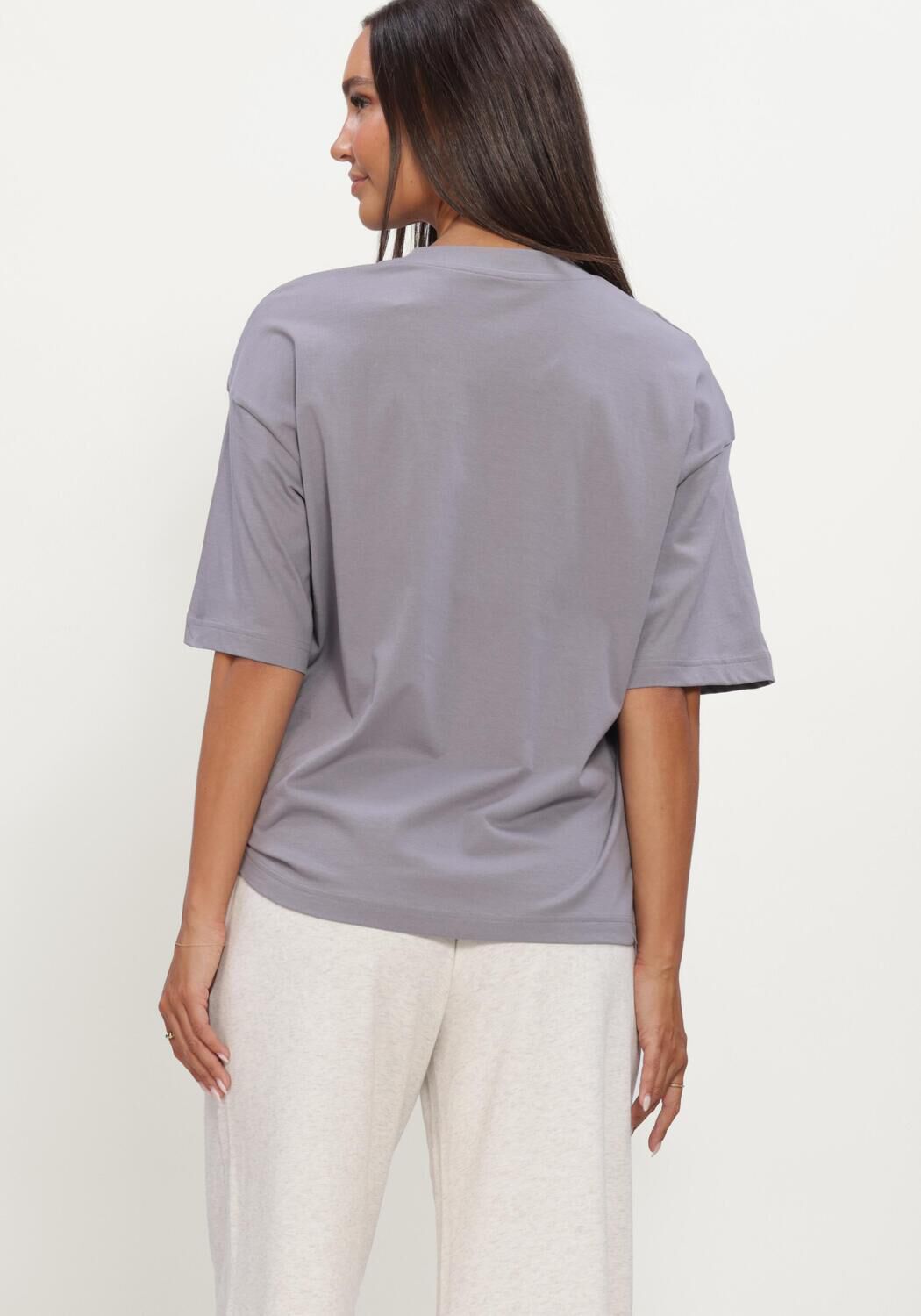 NEW BALANCE T-shirt TRACKSIDE OVERSIZED T-SHIRT en gris - large