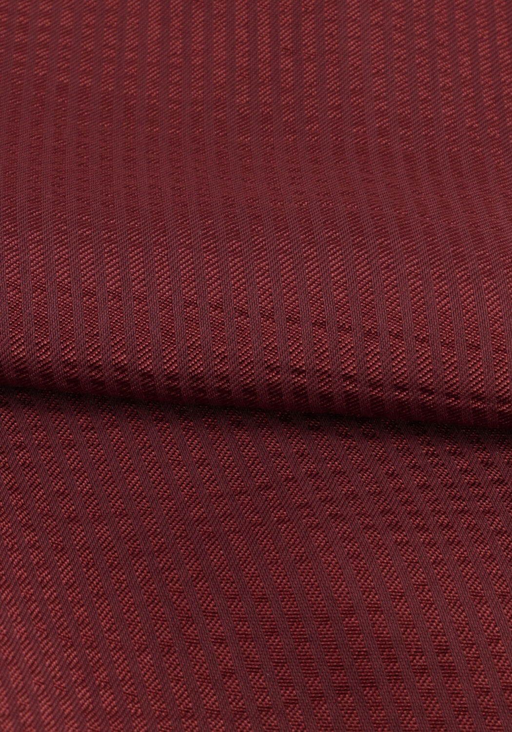 BY-BAR Pantalon large BENJI SATIN STRIPE PANTS Bordeaux - large