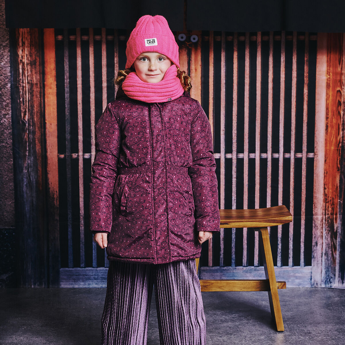 Z8 Veste matelass&eacute; CHANNA Bordeaux - large