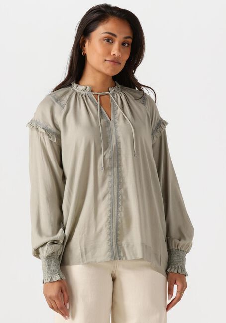 Beige MOS MOSH  MMMARB SANSA EMB BLOUSE - large