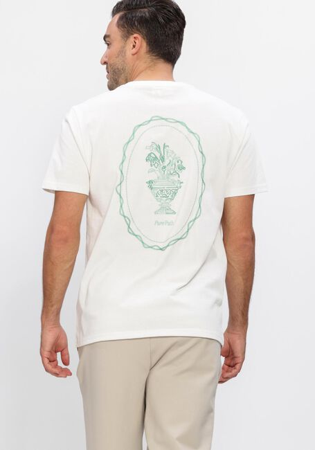 PURE PATH T-shirt EMBROIDERED VASE T-SHIRT en blanc - large
