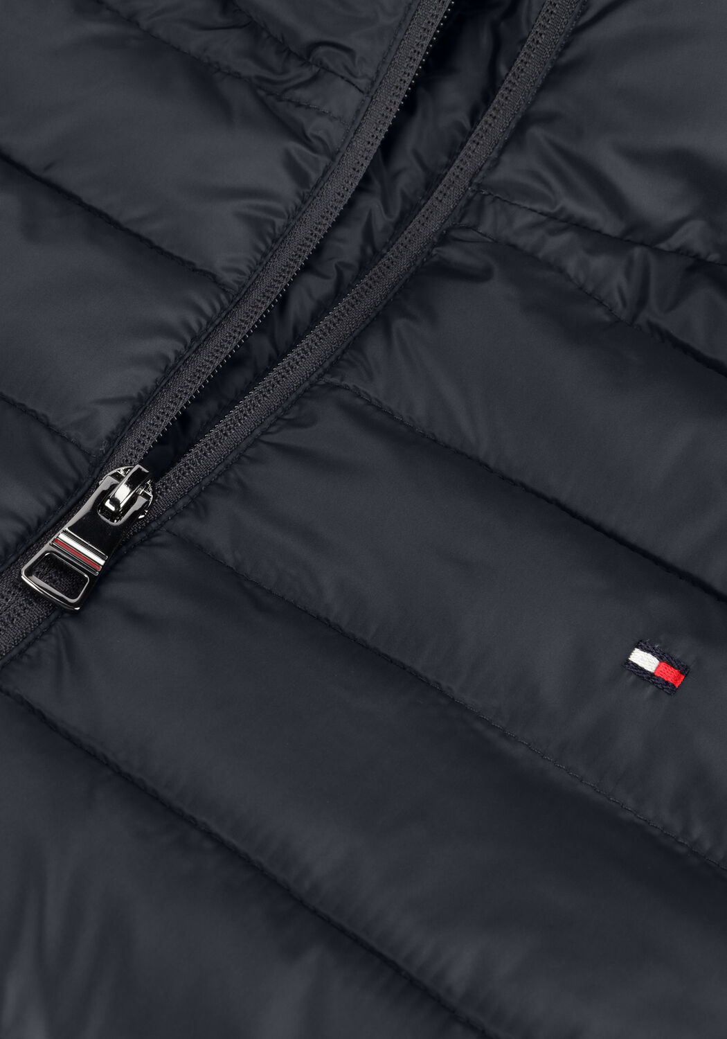 TOMMY HILFIGER Veste matelass&eacute; LW PADDED GLOBAL STRIPE COAT en bleu - large