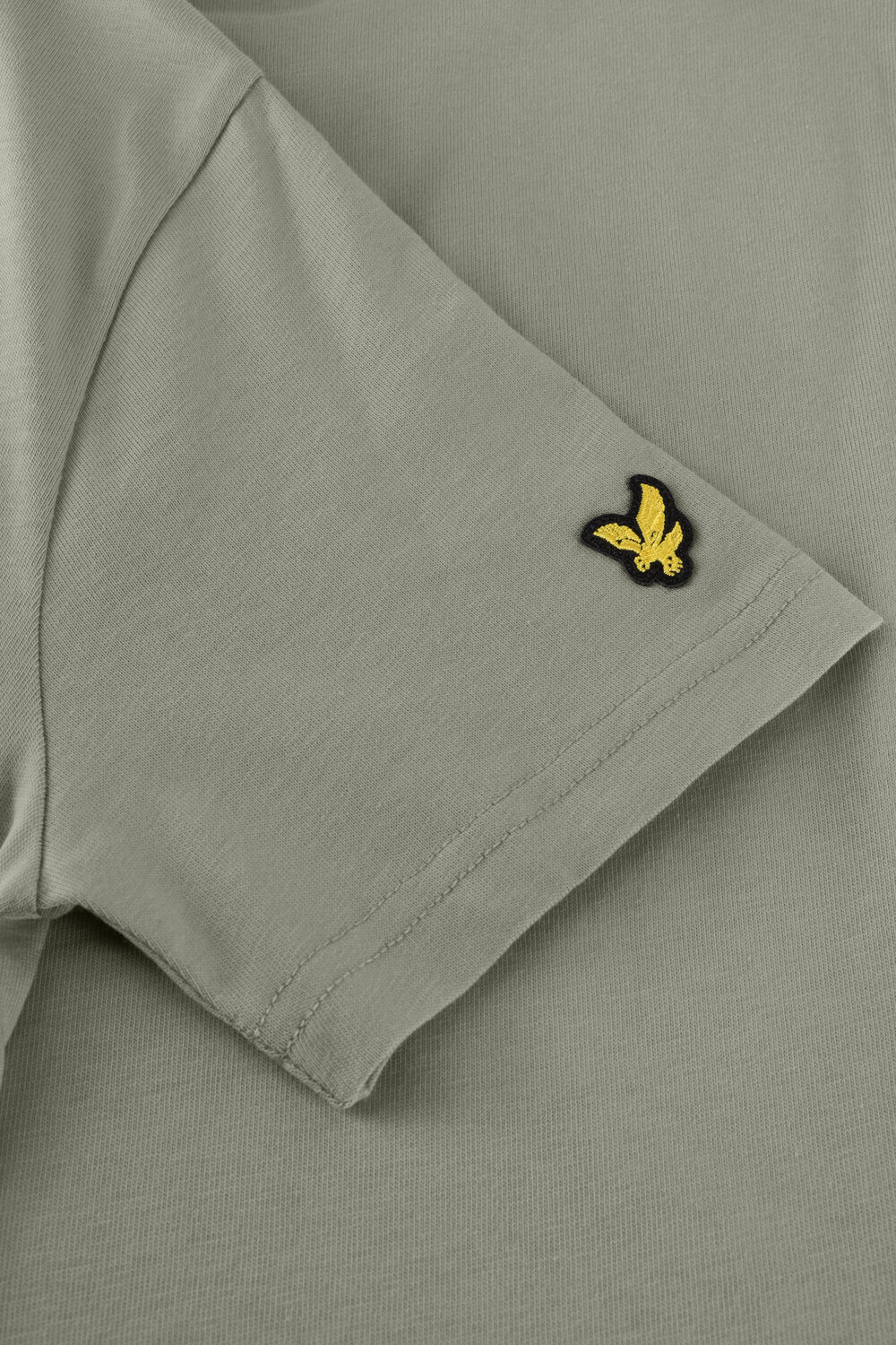 Khaki LYLE & SCOTT T-shirt LOGO PRINT T-SHIRT - large