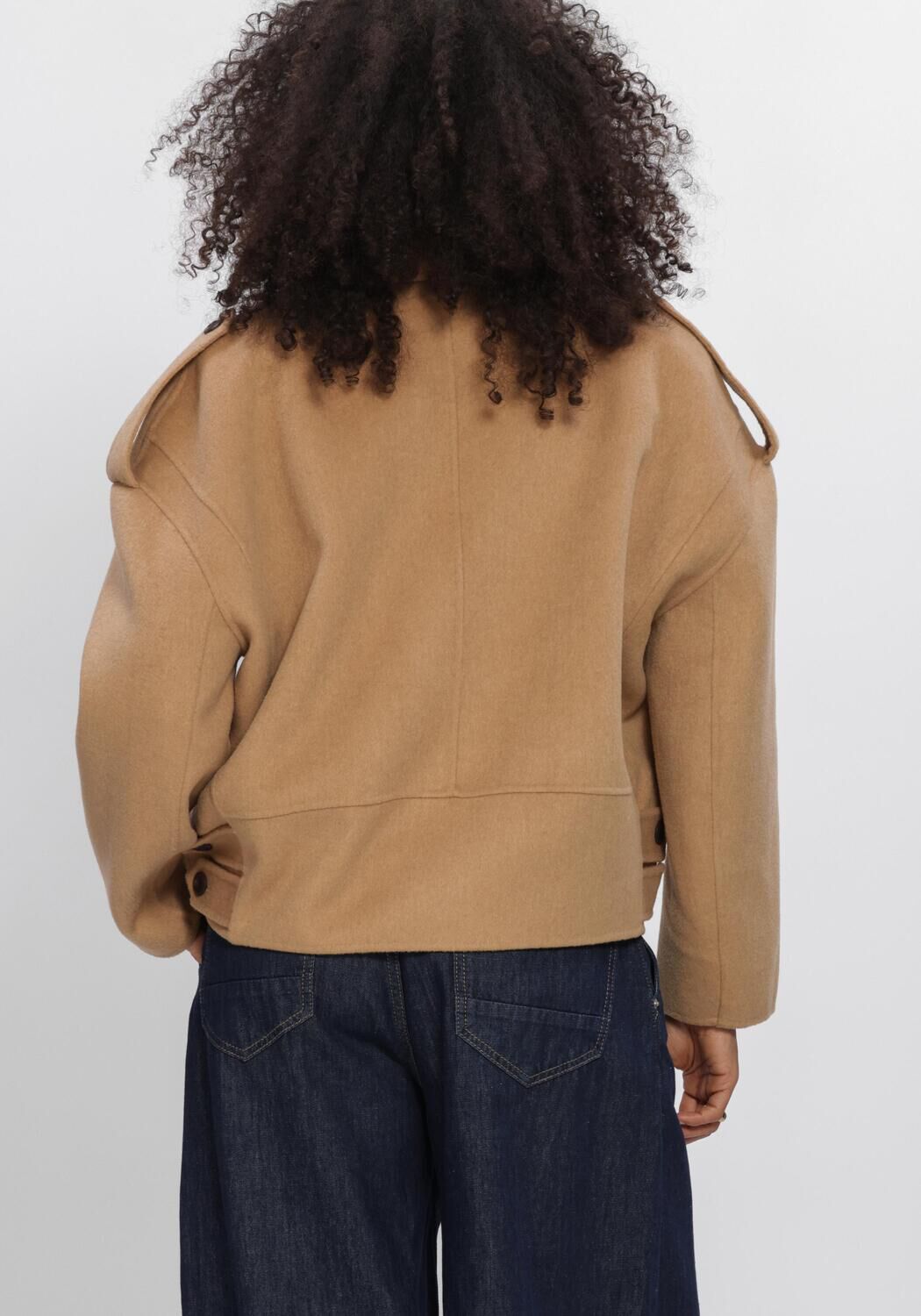 SUMMUM Jack JACKET WOOL CLASSIC en camel - large