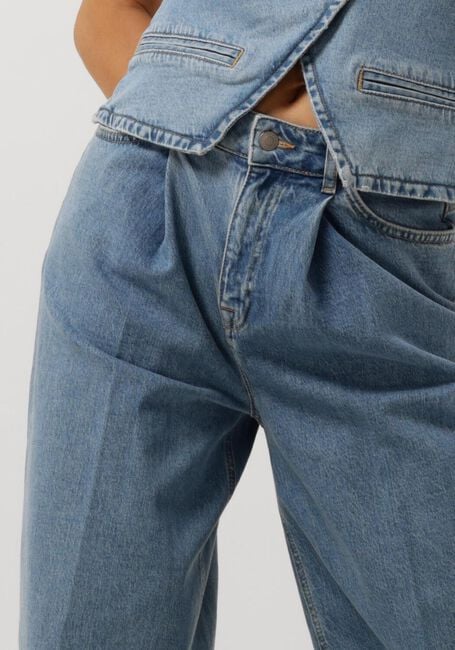 SELECTED FEMME Wide jeans SLFELLIN-GRY HW EXTRA WIDE JEANS en bleu - large
