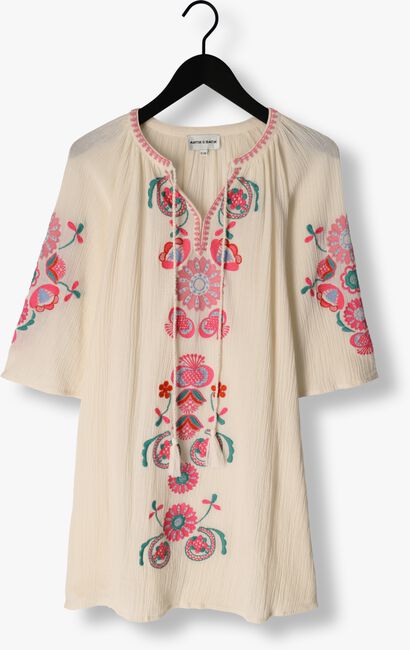 ANTIK BATIK Mini robe MAGOO DRESS Crème - large
