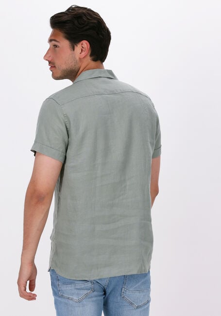 DSTREZZED Chemise décontracté RESORT SHIRT S/S LINEN en vert - large