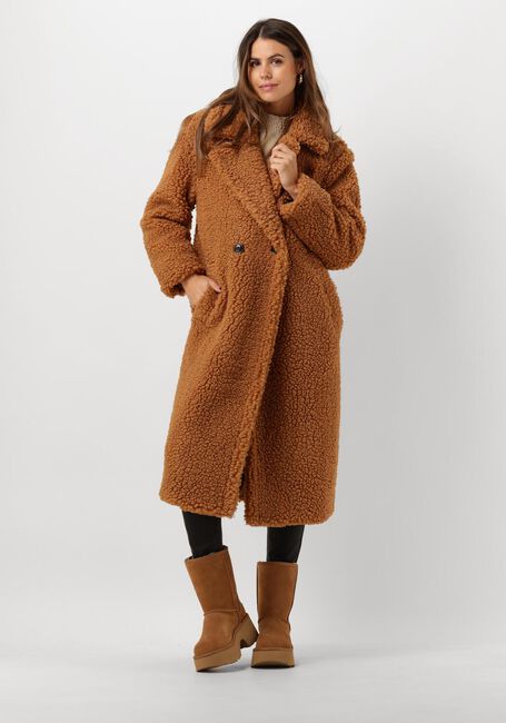 Camel UGG Teddy jas GERTRUDE LONG TEDDY COAT - large