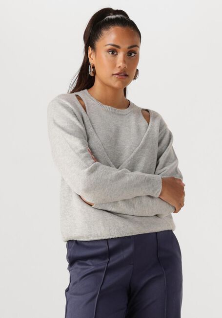 NUKUS Pull FIFI PULLOVER en gris - large