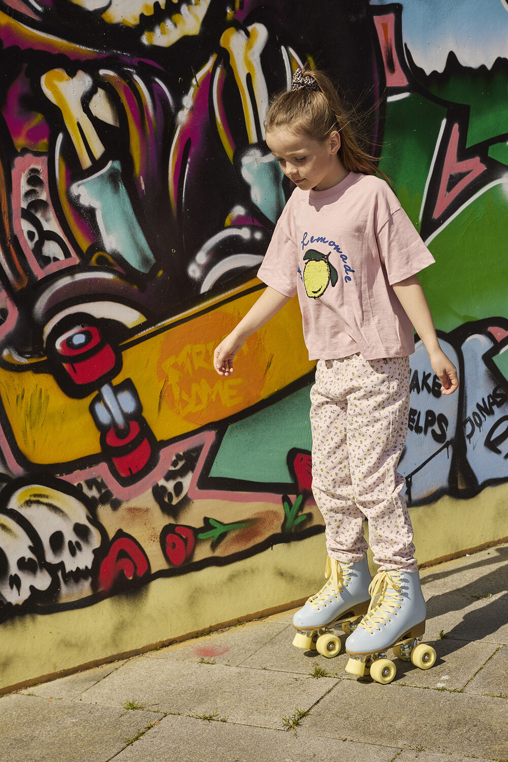 THE NEW Mom jeans TNSELDA Rose clair - large