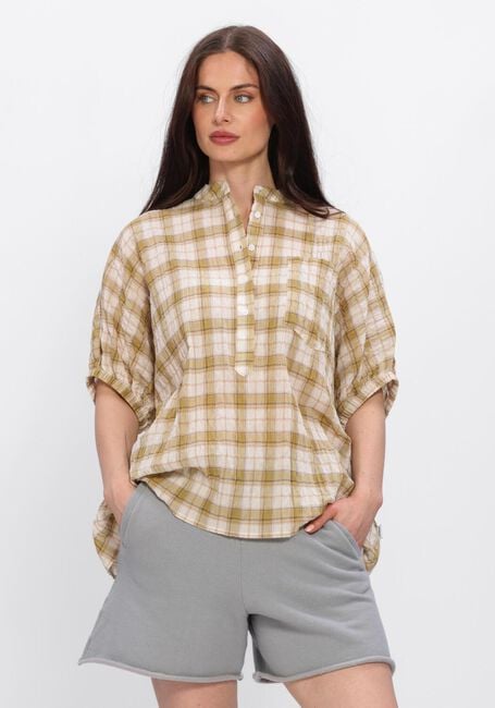 PENN & INK BLOUSE Blouses en jaune - large